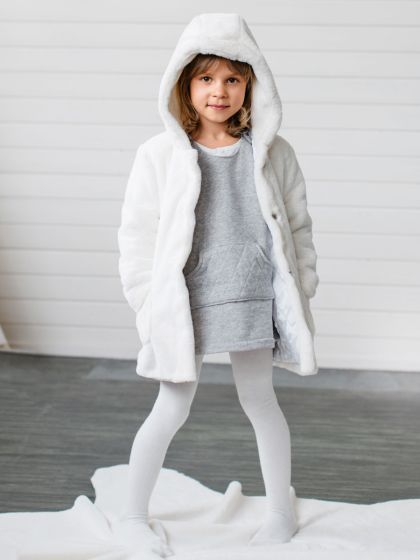 Manteau peluche n°139 de Burda Style Octobre 2016