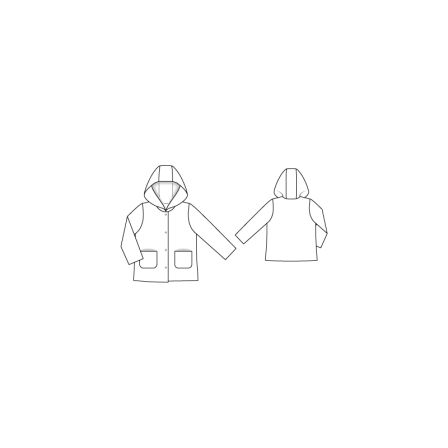 Manteau peluche n°139 de Burda Style Octobre 2016