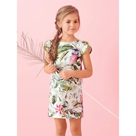 Robe pour fillette n°141 de Burda Style Juin 2016