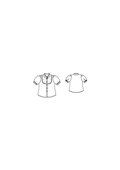 Blouse n°141 de Burda Style Septembre 2016