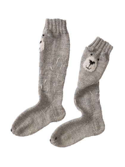 Chaussettes chat n°143 de Burda Style Octobre 2016