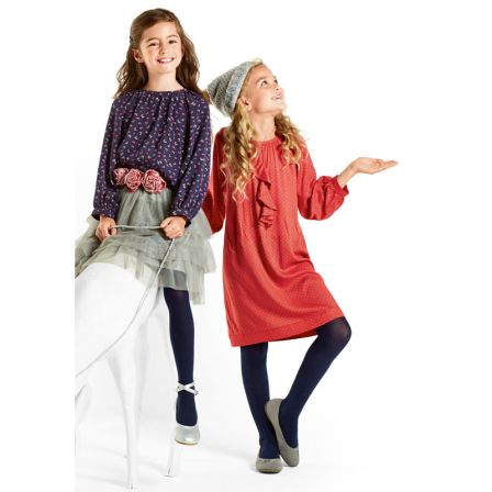 Robe à volants n°149 de Burda Style Décembre 2014