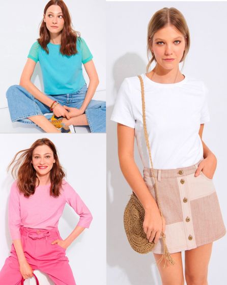T-shirt en Coton 127 | Burda Style 02/24 best of Burda Easy 03/21