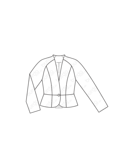 Veste en Cuir synthétique 116 | Burda Style 11/19