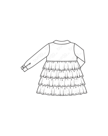 Robe en Viscose 128 | Burda Style 12/19