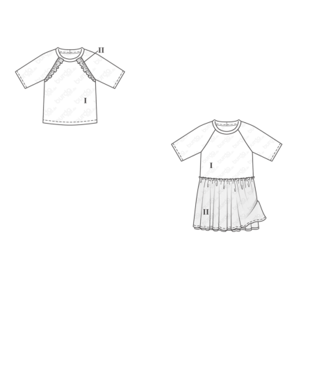 T-shirt en Jersey #5 | Burda Easy 1 2018
