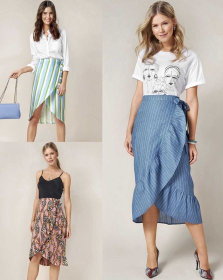 Jupe en Tissu leger 4 Burda Easy 2 2019 Burda Style 2019
