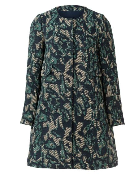 Manteau en Jacquard 104 | Burda Style 01/20