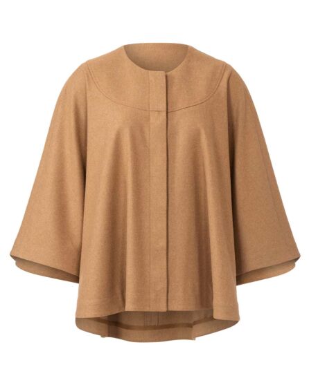 Cape en Laine 120 | Burda Style 01/20