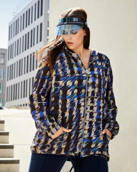 Veste à capuche en Viscose 126 | Burda Style 11/19