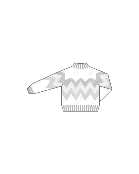 Pull-over en Mailles 135 | Burda Style 10/19