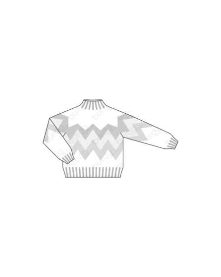 Pull-over en Mailles 135 | Burda Style 10/19