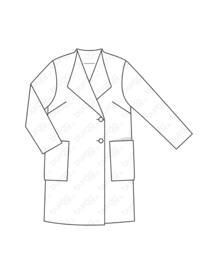 Manteau en Laine #1 | Burda Easy 4 2019