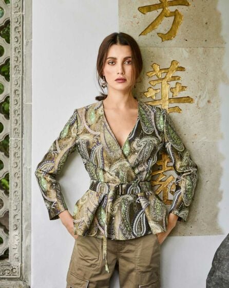 Veste en Brocade 101 | Burda Style 02/20