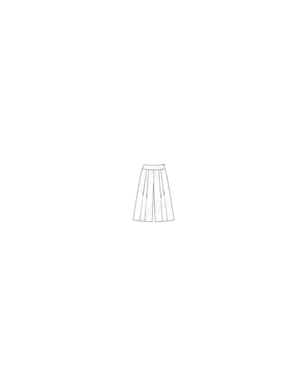 Jupe-culotte en Viscose 111 | Burda Style 01/20