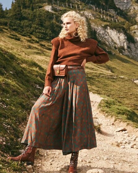 Jupe-culotte en Viscose 111 | Burda Style 01/20