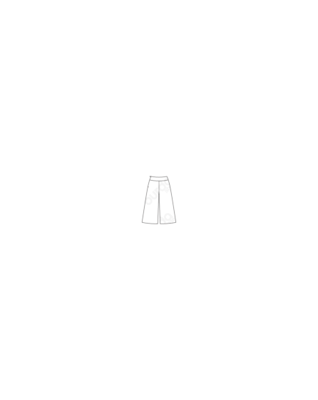 Jupe-culotte en Viscose 111 | Burda Style 01/20