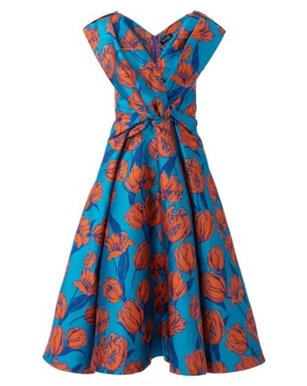 Robe en Jacquard 121 | Burda Style 02/20