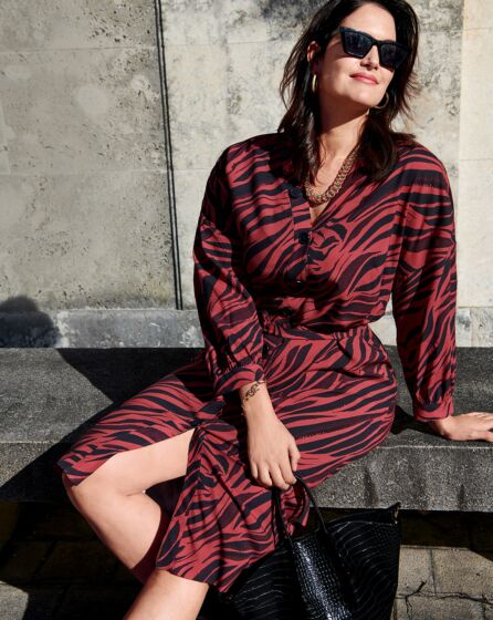 Robe en Viscose 126 | Burda Style 03/20