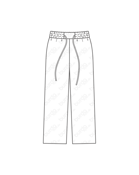 Pantalon en Crêpe 127 | Burda Style 10/19