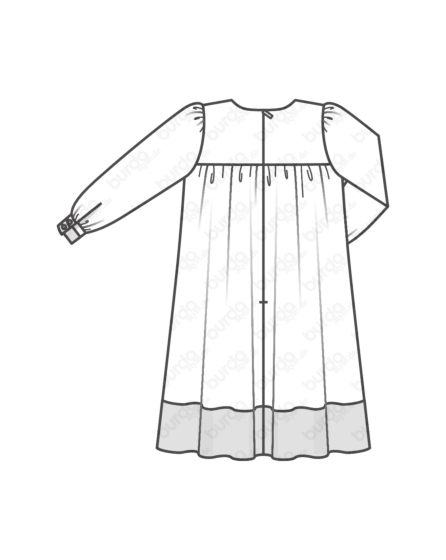 Robe en Viscose 131 | Burda Style 10/19