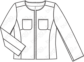 Veste en Bouclette n°105 | Burda Style 07/20