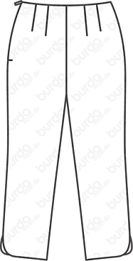 Pantalon 7/8e en Coton n°111 | Burda Style 07/20