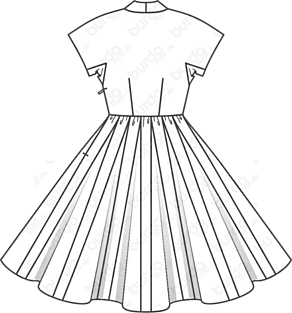Robe en Polyester n°121 | Burda Style 07/20