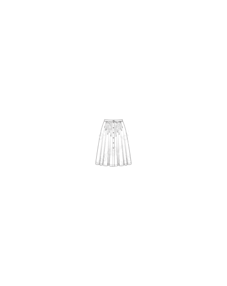 Jupe en Viscose 124 | Burda Style 04/20