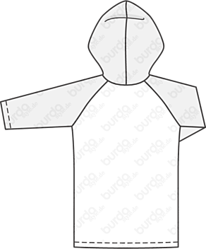 Poncho en Coton n°129 | Burda Style 07/20
