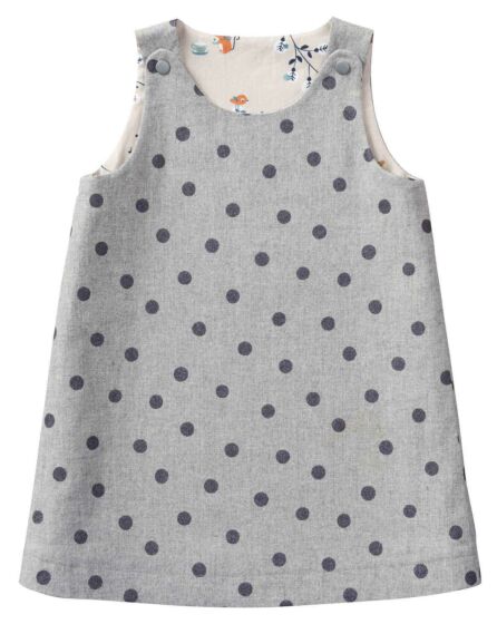 Robe réversible en Denim n°131 | Burda Style 09/20