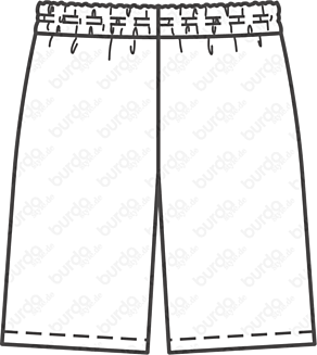 Short en Coton n°131 | Burda Style 07/20
