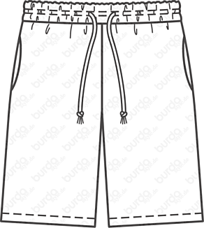 Short en Coton n°131 | Burda Style 07/20