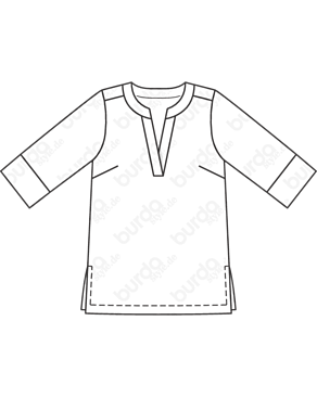 Chemisier en Coton n°111 | Burda Style 06/20