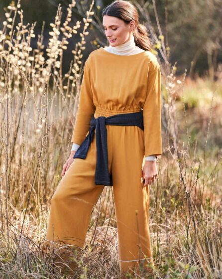 A, B Combinaison en Twill n°111 | Burda Style 09/20