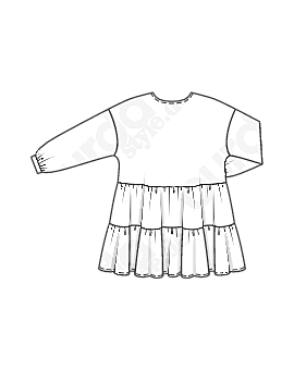 Tunique en Coton n°113 | Burda Style 05/20