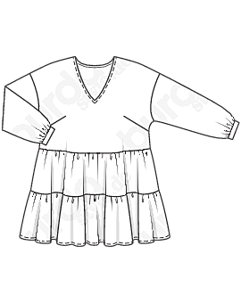 Tunique en Coton n°113 | Burda Style 05/20