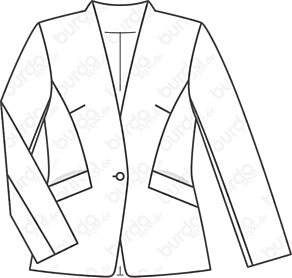 Blazer en Stretch n°117 | Burda Style 08/20