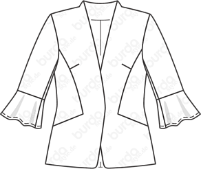 Veste en Viscose n°118 | Burda Style 08/20