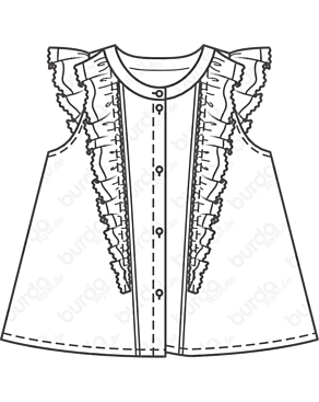 Chemisier en Coton n°122 | Burda Style 06/20