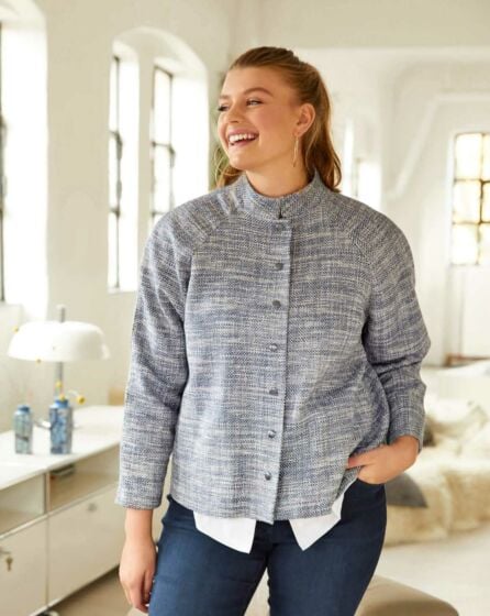 Veste en Bouclette n°122 | Burda Style 08/20