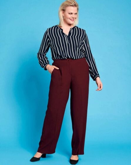 A, B Pantalon en Viscose n°126 | Burda Style 09/20