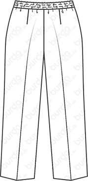 A, B Pantalon en Viscose n°126 | Burda Style 09/20