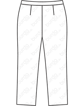 Pantalon en Coton n°127 | Burda Style 06/20