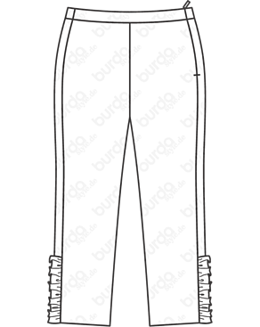 Pantalon en Coton n°127 | Burda Style 06/20