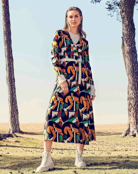Robe en Viscose n°113 | Burda Style 08/20