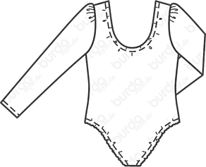 Body en Jersey n°130 | Burda Style 08/20