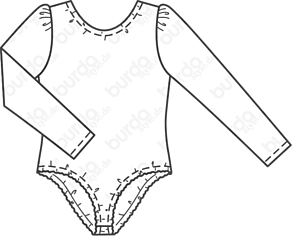 Body en Jersey n°130 | Burda Style 08/20