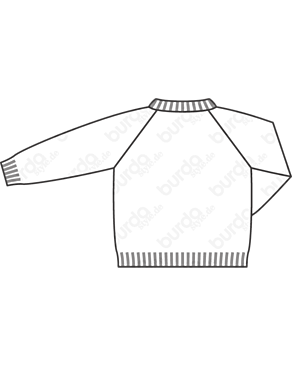 Pull pour enfant en Tricot n°135 | Burda Style 10/20