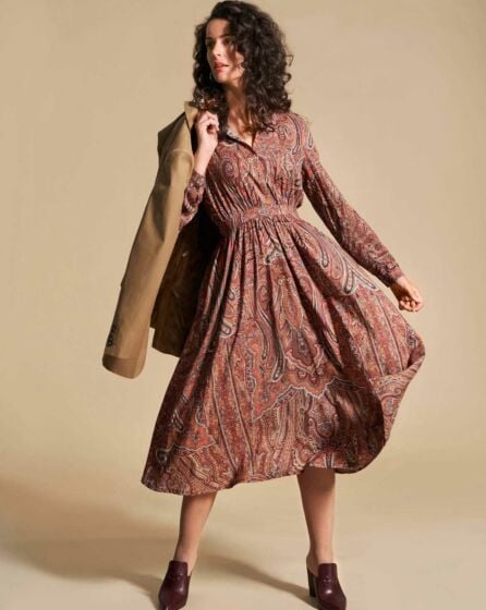 Robe en Viscose n°101 | Burda Style 10/20